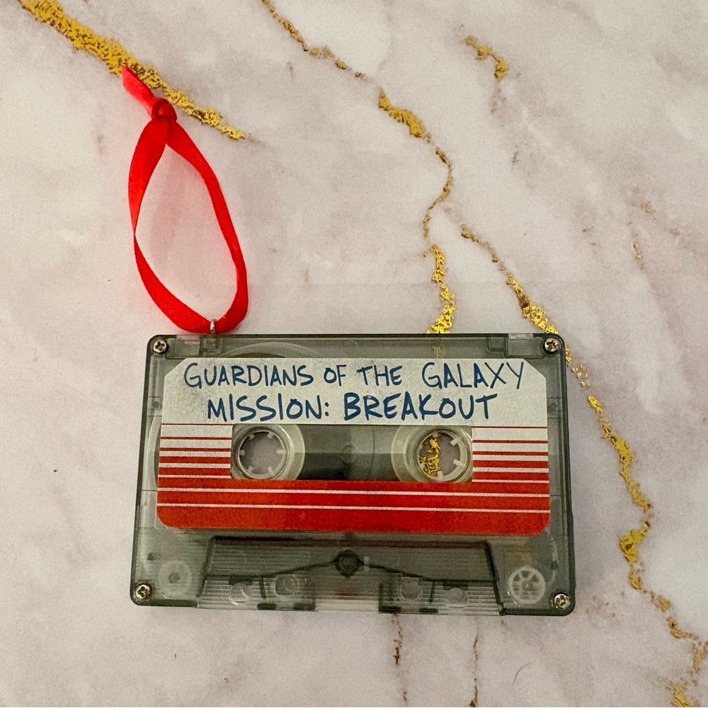 Guardians of the Galaxy Cassette Tape Christmas Ornament